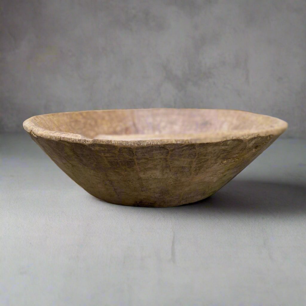 19th century sycamore bowl